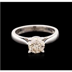 14KT White Gold 1.20ct Round Brilliant Cut Diamond Solitaire Ring