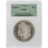 Image 1 : 1879-S PCGS MS65 Morgan Silver Dollar