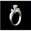 Image 3 : 1.30ctw Diamond Ring - 14KT White Gold