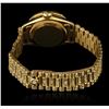 Image 2 : Rolex 18KT Yellow Gold 3.30ctw Diamond DateJust Ladies Watch