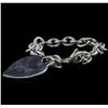 Image 2 : Tiffany & Co. Heart-Tag Bracelet - Silver