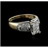 Image 2 : 14KT Yellow Gold 1.25ctw Diamond Ring