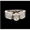 Image 1 : 14KT White Gold 1.63ctw Diamond Ring