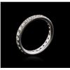 Image 2 : 14KT White Gold 0.94ctw Diamond Ring