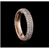 Image 2 : 14KT Rose Gold 1.25ctw Diamond Ring