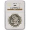 Image 1 : 1885 NGC MS61 Morgan Silver Dollar