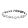 Image 1 : 14KT White Gold 1.69ctw Diamond Bracelet
