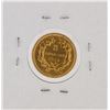 Image 2 : 1854 $3 Indian Princess Head Gold Coin