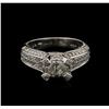 Image 1 : 1.36ctw Diamond Ring - 14KT White Gold