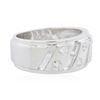 Image 2 : 14KT White Gold 0.39ctw Diamond Ring