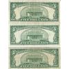 Image 2 : 1934 $5 Silver Certificate Currency Lot of 6