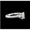 Image 2 : 0.90ctw Diamond Ring - 14KT White Gold