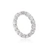 Image 3 : 14KT White Gold 4.37ctw Diamond Ring
