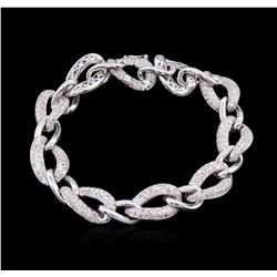 14KT White Gold 2.16ctw Diamond Bracelet