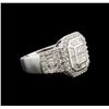 Image 2 : 2.50ctw Diamond Ring - 10KT White Gold
