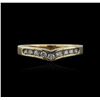 Image 1 : 14KT Yellow Gold 0.25ctw Diamond Ring
