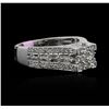 Image 2 : 1.10ctw Diamond Ring - 14KT White Gold