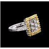 Image 2 : 1.25ctw Diamond Ring - 18KT Two-Tone Gold