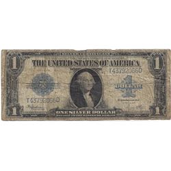 1923 $1 Large Silver Certificate Speelman / White Note