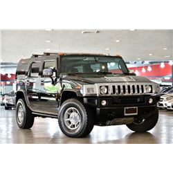 2005 Black HUMMER H2 SUV