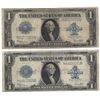 Image 1 : 1923 $1 Large Silver Certificate Speelman / White Notes Lot of 2