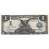 Image 1 : 1899 $1 Black Eagle Silver Certificate US Currency Bank Note