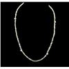 Image 1 : 14KT White Gold 51.57ctw Rough Diamond Necklace