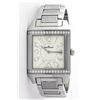 Image 1 : Jaeger-LeCoultre Stainless Steel Reverso Squadra Diamond Men's Watch