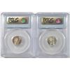 Image 2 : ( 2 ) 1946-D ROOSEVELT DIMES, PCGS MS-66 FULL BANDS