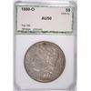 Image 1 : 1880-O MORGAN DOLLAR, PCI AU-50 VAM-43 DOUBLE EAR TOP-100