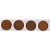 Image 2 : (4) 1924-D LINCOLN CENTS FINE'S