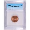 Image 1 : 1994 LINCOLN CENT ICG MS-64 RED !!! (MINT ERROR-BROADSTRUCK)