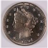 Image 1 : 1894 PROOF V-NICKEL GEM PROOF