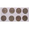 Image 2 : (8) 1917 BUFFALO NICKELS
