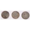 Image 2 : (3) SEATED HALF DIMES (1837, 1853, 1858)