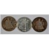 Image 1 : (3) 1876-CC SEATED DIMES