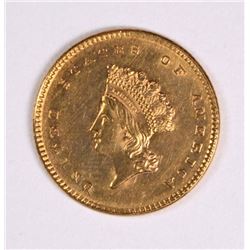 1854 GOLD DOLLAR TYPE 2 CH BU SOME LIGHT CLEANING