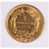 Image 2 : 1854 GOLD DOLLAR TYPE 2 CH BU SOME LIGHT CLEANING