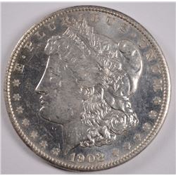 1902-O MORGAN SILVER DOLLAR, MS-64 DMPL  WHITE  RARE!