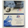 Image 1 : 2 - QUARTER PROOF SETS; 2008 & 2009, with BOX / COA