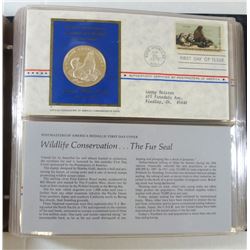 (20) POSTMASTERS OF AMERICA TRIBUTES 1972 PROOF STERLING SILVER 1st DAY COVERS