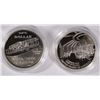 Image 2 : (2) PROOF COMMEM SILVER DOLLARS: 2003 FIRST FLIGHT & 05 MARSHALL, ORIG BOXES COA