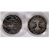 Image 2 : (2) PROOF COMMEM SILVER DOLLARS: 2002 OLYMPICS & 2004 EDISON ORIG BOXES COA