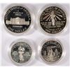 Image 2 : 2-PIECE STATUE OF LIBERTY & 2-PIECE 1993 BILL OF RIGHTS COMMEM PROOF SETS