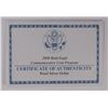 Image 4 : (2) PROOF COMMEM SILVER DOLLARS: 2005 MARINES & 2008 BALD EAGLE ORIG BOXES COA