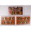 Image 3 : 2010, 2011 & 2013 U.S. MINT PRESIDENTIAL  PROOF SETS IN NICE ORIGINAL  BOXES/COA