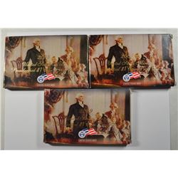 2007, 2008 & 2009 U.S. MINT PRESIDENTIAL PROOF SETS IN NICE ORIGINAL PACKAGING