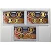 Image 2 : 2007, 2008 & 2009 U.S. MINT PRESIDENTIAL PROOF SETS IN NICE ORIGINAL PACKAGING