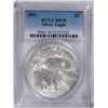 Image 1 : 2003 AMERICAN SILVER EAGLE, PCGS MS-70! PERFECT!