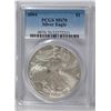 Image 1 : 2004 AMERICAN SILVER EAGLE, PCGS MS-70 PERFECT